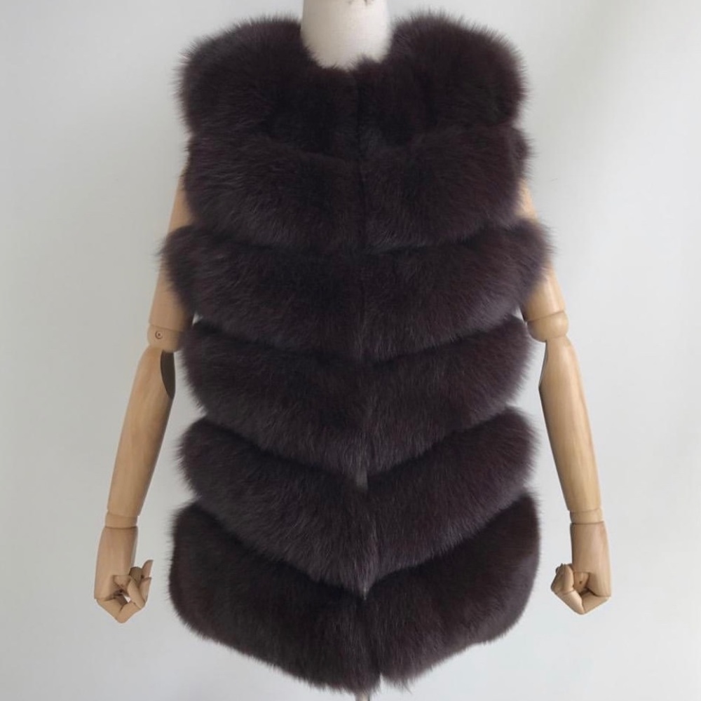 LUXURIOUS FOX FUR vest from Europe💕